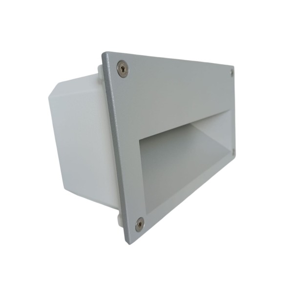 Applique murale encastrée Ares 820117.2 Alice2 60 W E27 grise